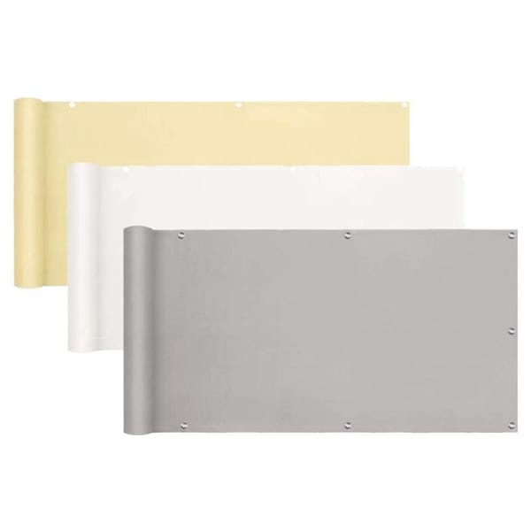 4 Colors 100% Polyester Waterproof Balcony Safety Terrace Windproof Fencing Net Rainproof Sun Shading Sails Privacy Screen Net