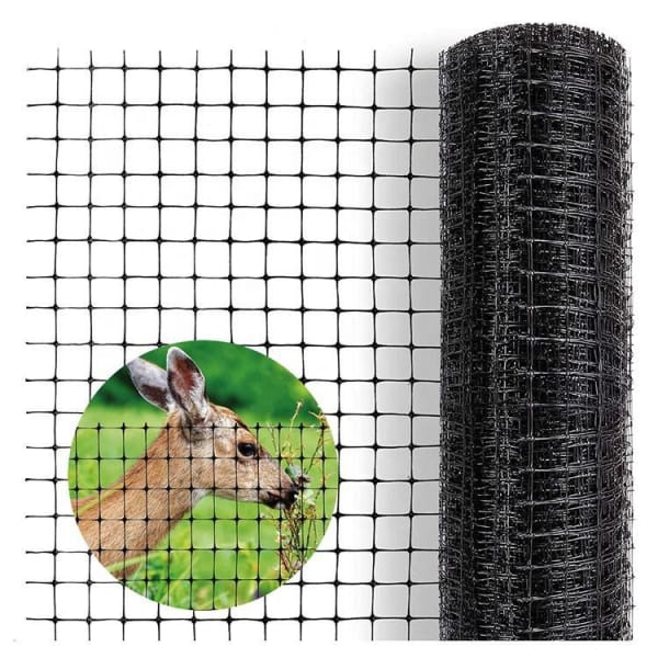 8gsm-100gsm Black High Quality Strong Pp Plastic Stretch Anti Bird Mole Netting Chicken Farm Fence Deer Nets