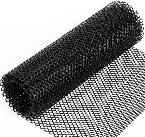 Black Plastic Wire Mesh Fence Roll 100% Hdpe Durable Plastic Chicken Wire Mesh Versatile Plastic Fencing Netting