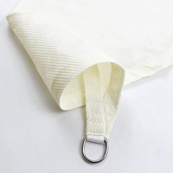 Customized White HDPE Sun Shade Sail For Outdoor Patio Garden For Sun Block Sun Shade Cloth