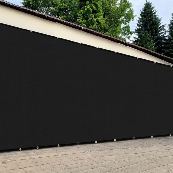 Heavy Duty 5x25ft Fence Privacy Screen 130 Gsm Hdpe Fencing Mesh Shade Net Cover For Garden Backyard Outdoor Home Decoration