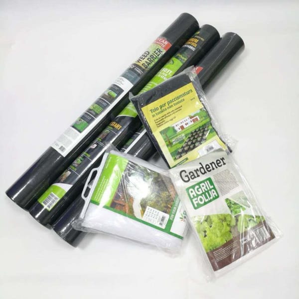 50gsm To 150gsm Agricultural Plastic Woven Ground Cover PP Weed Control Mat Weed Barrier Fabric Telo Pacciamatura Landscape
