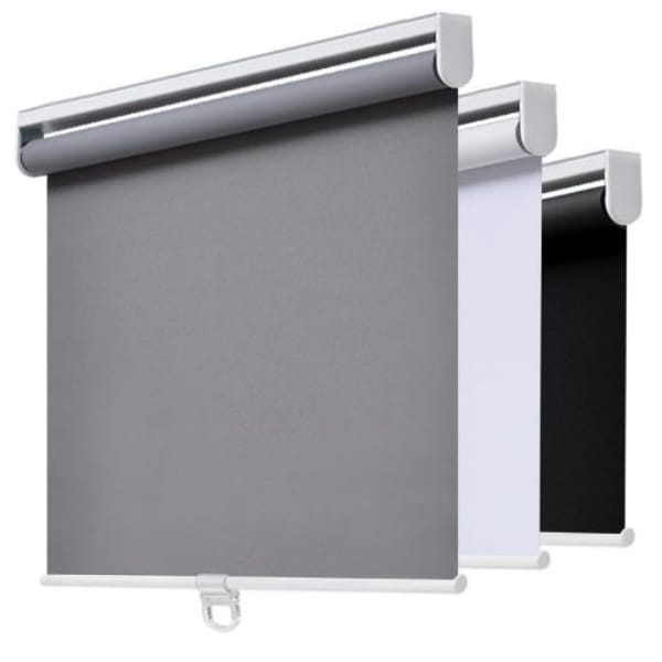 Smart Cordless Blackout Motorised Fabric Window Roller Blinds And Office Design Roller Blinds And Curtains Manufacturer