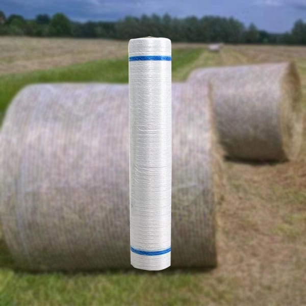 Baler Wrap Manufacturer Hdpe Bundle Grass Nets Strong Tensile Force Wrapping Net Durable Bale Hay Packing Netting