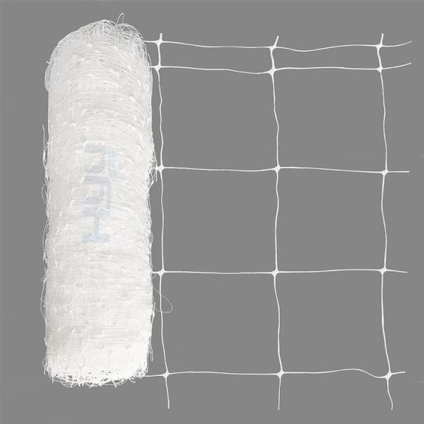 Plastic Cucumber Climbing Net White Color Trellis Netting UV Protection Plant Support Net