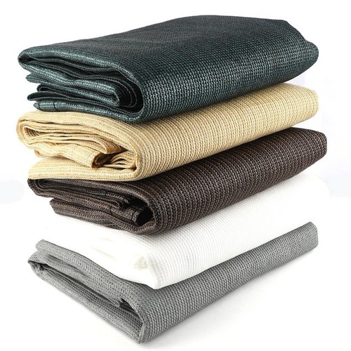 Outdoor Netting Mesh Fabric Windscreen Privacy Screen Fence Residential Garden Fence With Aluminum Grommets