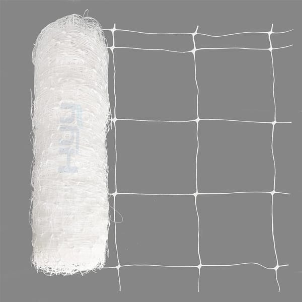 Plastic Cucumber Climbing Net White Color Trellis Netting UV Protection Plant Support Net