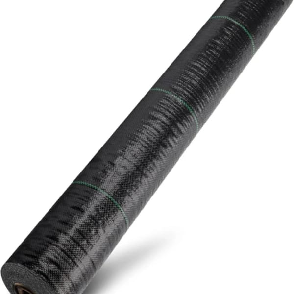 PP Ground Cover Weed Control Mat Black Green