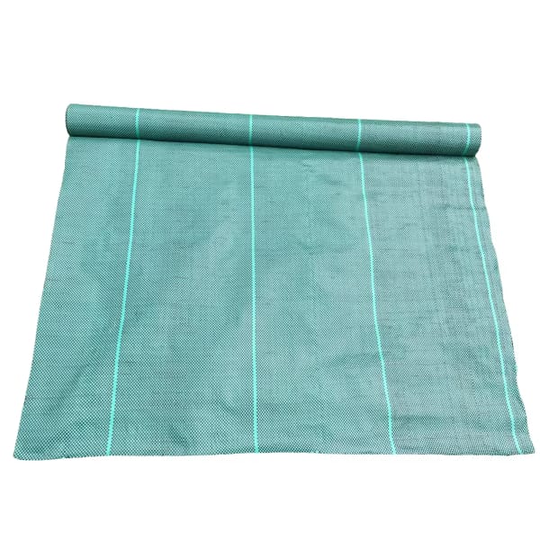 6 Ft X 250 Ft Green Geotextile Fabric Weed Barrier Fabric Ground Cover Weed Control Garden Fabric Barrier