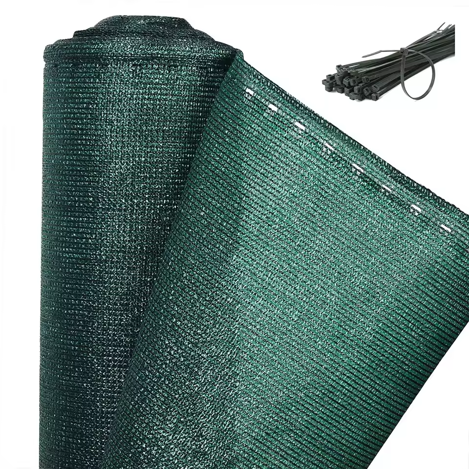Dark Green Shade Net Plastic Fencing Net