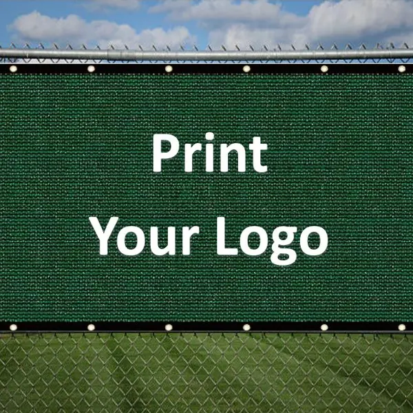 Printed Fence Hdpe Fabric Duty Plastic Fence Screen Mesh Net Portable Privacy Screen Shade Wall And Uv Fence Netting