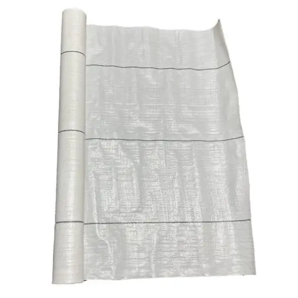 Pp Garden Ground Cover Anti Weed Mat/white Color Reflective Plastic Woven Ground Cover Weed Control Mat